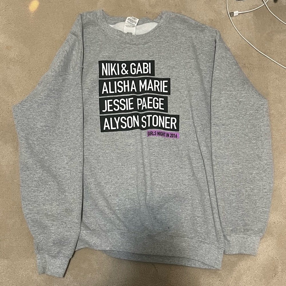 ‘Girls Night In’ YouTuber Sweatshirt